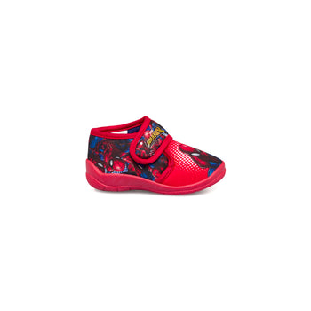 Pantofole rosse da bambino con stampa Spiderman, Ciabatte Bambino, SKU p431000120, Immagine 0